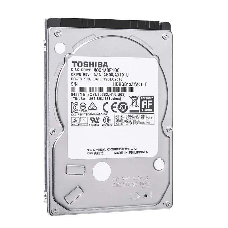 Toshiba 500 GB 1 TB 2 TB Festplatte Laptop 2.5 SATA III HD Notebook 500G 1T 2T Interne Festplatte 2.5 "Festplatte Interne 5400 U / min SATA3