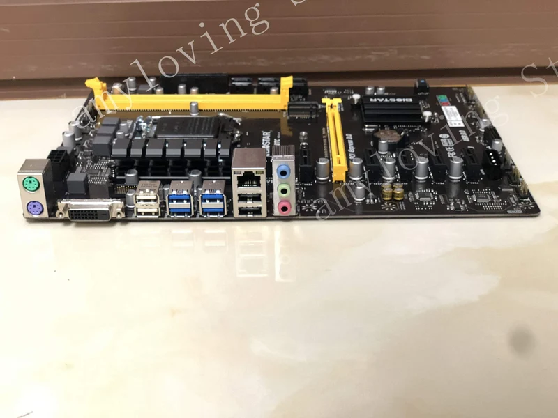 Mining-Motherboard für BIOSTAR TB250-BTC 6PCIE-GPU-Karten B250 LGA 1151 DDR4 TB250 ATX BTC 6-Karten-Mainboard