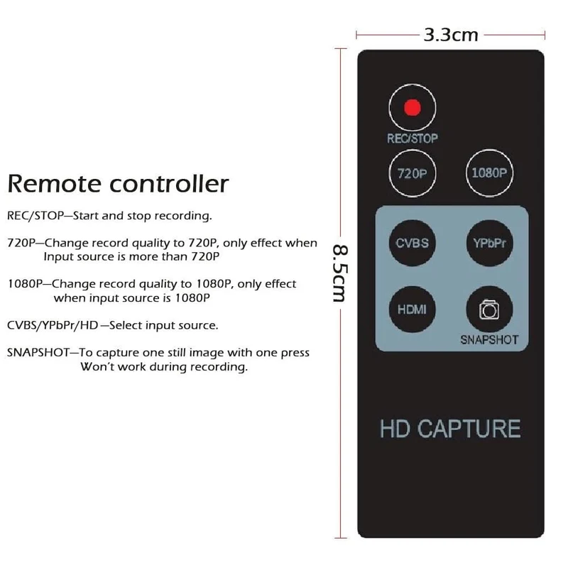 EZCAP 284 1080P HDMI-kompatibles Spiel HD Video Capture Box Grabber für XBOX PS3 PS4 TV Medical Online