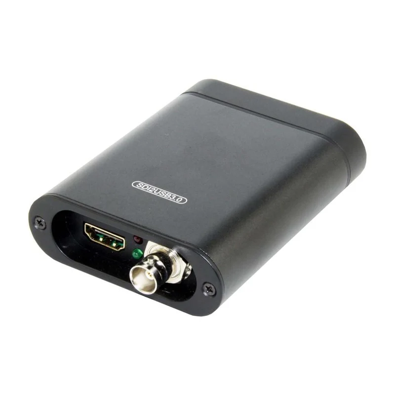 USB3.0 SDI 60FPS HD-Videoaufnahmekarte HD auf USB 3.0 2.0 Videoaufnahmebox-Adapter Dongle Spiel Live-Streaming-Übertragung