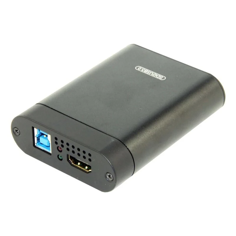 USB3.0 SDI 60FPS HD-Videoaufnahmekarte HD auf USB 3.0 2.0 Videoaufnahmebox-Adapter Dongle Spiel Live-Streaming-Übertragung