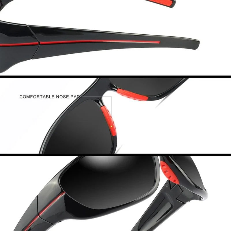Sport Sonnenbrille Männer und Frauen Marke Designer Beschichtung Verspiegelt UV400 Schutz Fahren Sonnenbrille PS211B