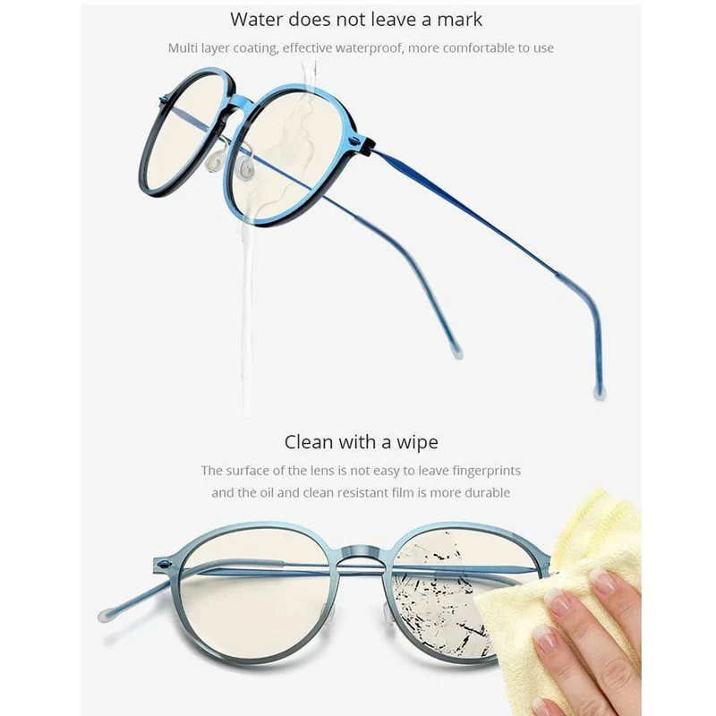 Anti-Blaulicht-blockierende Brille für Damen, 2020, neue Anti-Blue-Rays-Computerbrille für Herren, FAB019 (Nylonrahmen, Titan-Brille)