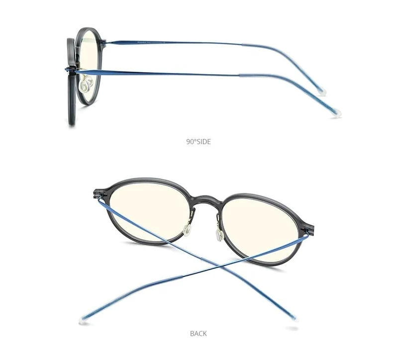 Anti-Blaulicht-blockierende Brille für Damen, 2020, neue Anti-Blue-Rays-Computerbrille für Herren, FAB019 (Nylonrahmen, Titan-Brille)