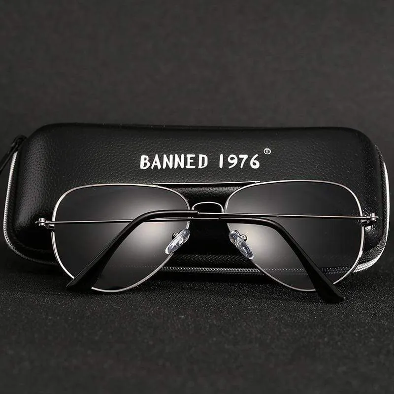 Klassische HD Polarisierte Metallfassung Aviation Sonnenbrille Designer Damen Herren Feminin Markenname Oculos Vintage Brille
