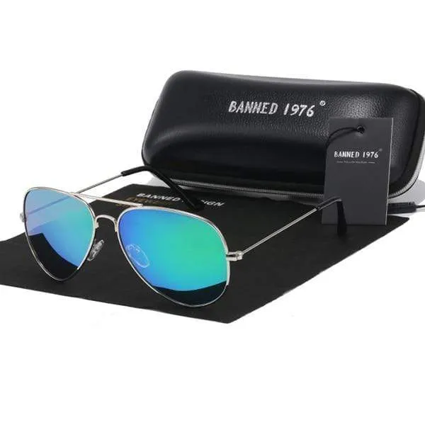 Klassische HD Polarisierte Metallfassung Aviation Sonnenbrille Designer Damen Herren Feminin Markenname Oculos Vintage Brille