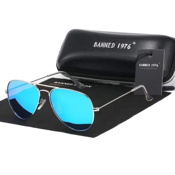 Klassische HD Polarisierte Metallfassung Aviation Sonnenbrille Designer Damen Herren Feminin Markenname Oculos Vintage Brille