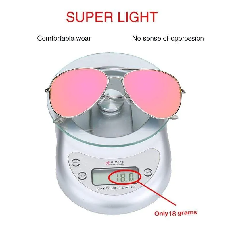 Klassische HD Polarisierte Metallfassung Aviation Sonnenbrille Designer Damen Herren Feminin Markenname Oculos Vintage Brille