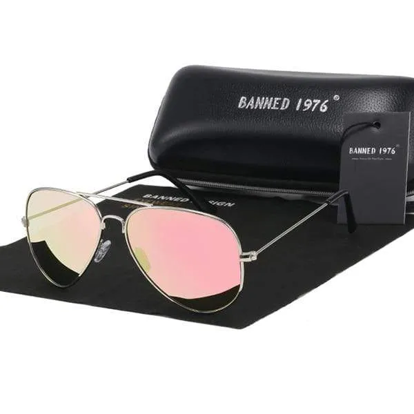 Klassische HD Polarisierte Metallfassung Aviation Sonnenbrille Designer Damen Herren Feminin Markenname Oculos Vintage Brille