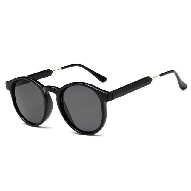 Retro Runde Sonnenbrille Frauen Männer Marke Design Transparent Weibliche Sonnenbrille Männer Oculos De Sol Feminino Lunette Soleil