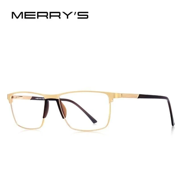Männer Titan Legierung Brille Rahmen Mode Männlichen Quadratischen Ultraleicht Auge Myopie Brillen S2001