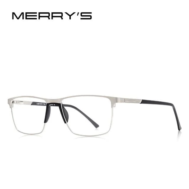 Männer Titan Legierung Brille Rahmen Mode Männlichen Quadratischen Ultraleicht Auge Myopie Brillen S2001