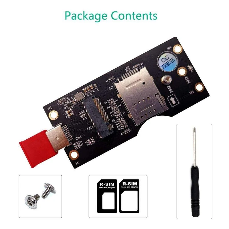 NGFF M.2 Schlüssel B zu USB 3.0 Adapter Konverter Kartenplatine Desktop PC PC-Steckplatz für 3G / 4G / 5G Modul M.2 zu USB Riser Karte hinzufügen