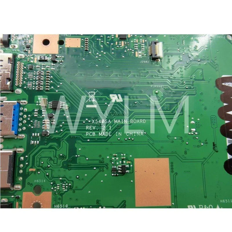 X540SA Onboard N3050 CPU DDR3 4 GB Speicher Mainboard Für ASUS X540S X540SA X540SAA F540S Laptop Motherboard 90NB0B30-R00031