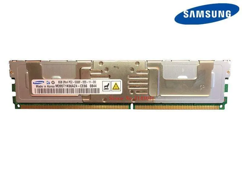 Samsung Serverspeicher DDR2 8GB 16GB 667MHz PC2-5300F RAM ECC FBD FB-DIMM Vollständig gepuffert 240pin 5300 8G 2Rx4