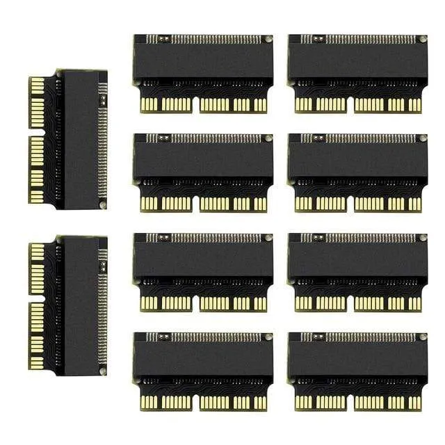 Adapter PCIe M2 auf SSD für Apple Laptop für MacBook Air Pro 2013 2014 2015 A1465 A1466 A1502 A1398 PCI-E x4