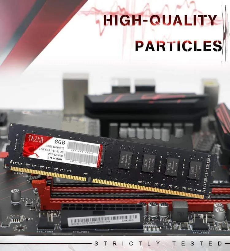 Memoria Ram Ddr3 8 GB 4 GB 1600 MHz Ram Desktop-Computerspeicher