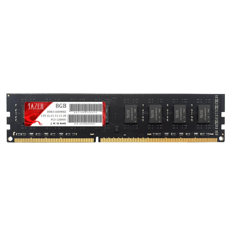 Memoria Ram Ddr3 8 GB 4 GB 1600 MHz Ram Desktop-Computerspeicher