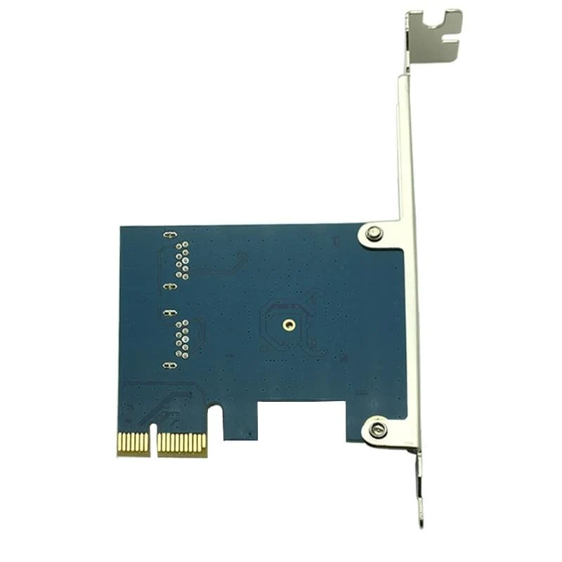 2 Steckplätze PCI-E 1 bis 2 PCI Express 16X-Steckplatz Externe Riser-Karte Adapterplatine PCIe-Port-Multiplikator-Karte für Bitcoin Mining Machine
