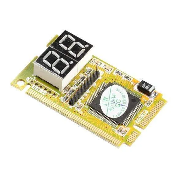 3 in 1 Mini-PCI / PCI-E-LPC-PC-Laptop-Analysator-Tester Diagnose-Post-Testkarte für Bitcoin Litecoin für BTC-Mining