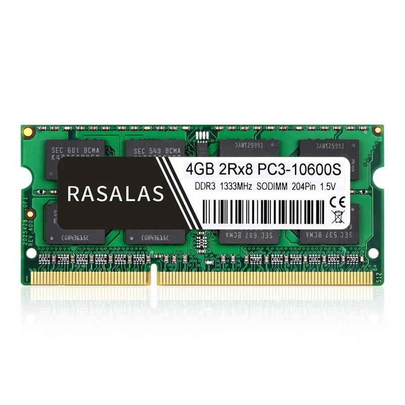 DDR3 DDR4 RAM 2G 4 GB 8 GB 16 GB PC3-10600S 12800S 21300S 1333 MHz SO-DIMM 1.5 V Notebook 204Pin Laptop-Speicher Sodimm NO-ECC
