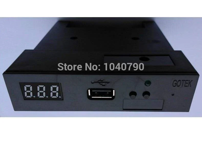 SFR1M44-U100K Schwarz 3.5 Zoll 1.44 MB USB-SSD-Diskettenlaufwerk-EMULATOR für die elektronische Tastatur GOTEK von Yamaha KORG ROLAND