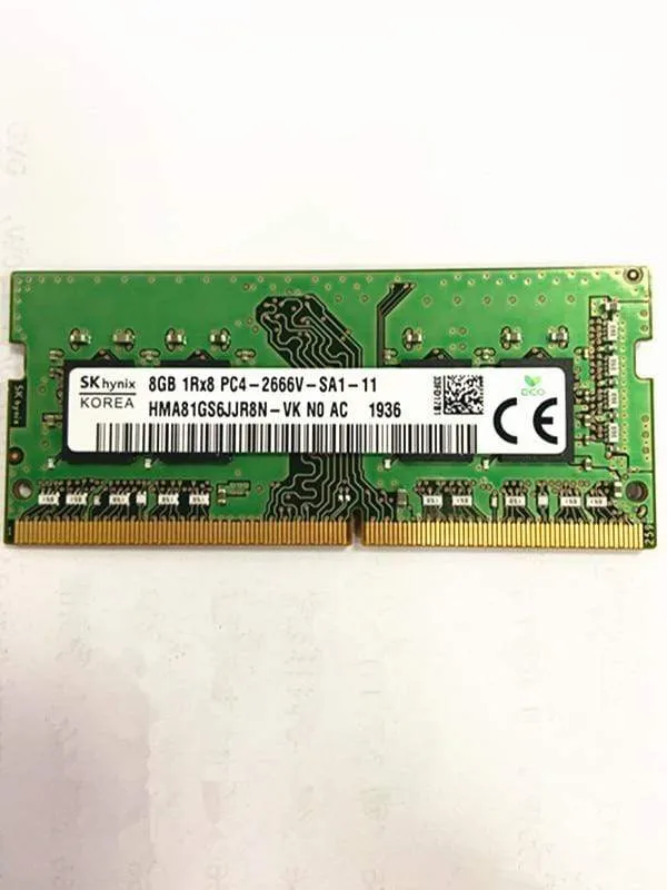 SK hynix DDR4 RAMS 8 GB 1Rx8 PC4-2666V-SA1-11 DDR4 8 GB 2666 MHz Laptop-Speicher 8 GB 2666 DDR4