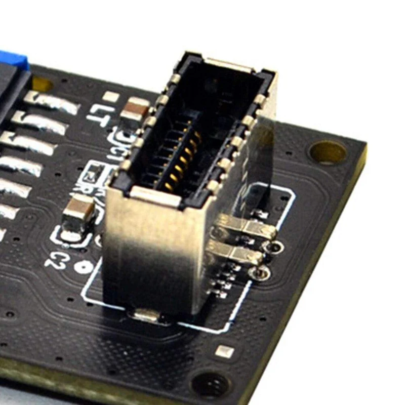USB 3.0 19-poliger interner Header zu USB 3.1/3.2 Typ C Key A 20-poliger Konverter, Laptop-Dockingstation, Netzteil