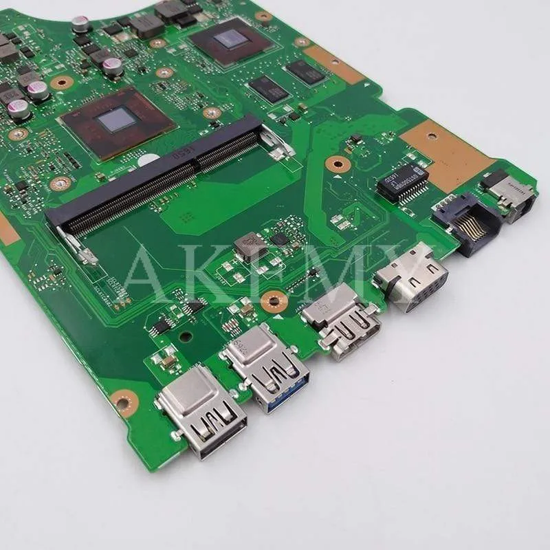 X555SJ Motherboard Für Asus X555 X555S X555SJ K555S A555S Laptop Motherboard X555SJ Mainboard Test 100% ok N3150 GT920M