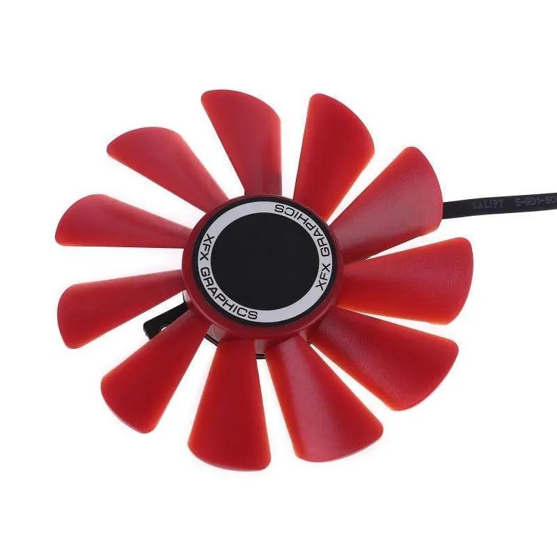 2 Stück 85mm RX-570-RS RX-580-RS FD10U12S9-C Lüfter für XFX RX470 RX570 RS RX580 RS