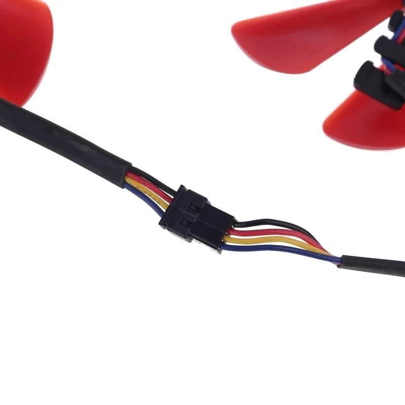 2 Stück 85mm RX-570-RS RX-580-RS FD10U12S9-C Lüfter für XFX RX470 RX570 RS RX580 RS