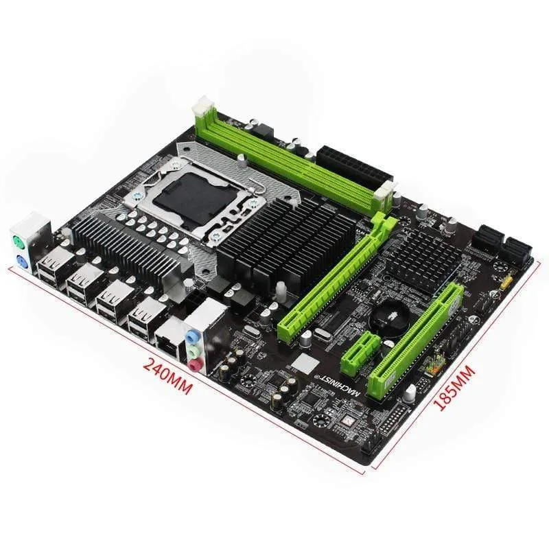 X58 LGA 1366-Motherboard LGA1366 unterstützt DDR3 REG ECC-Serverspeicher und Intel Xeon-Prozessor X58-PRO-Mainboard