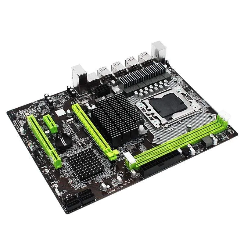 X58 LGA 1366-Motherboard LGA1366 unterstützt DDR3 REG ECC-Serverspeicher und Intel Xeon-Prozessor X58-PRO-Mainboard