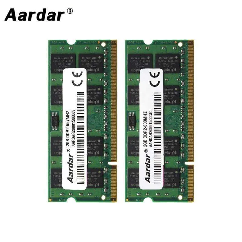 2 GB 667 MHz 2 GB DDR2 für Laptop 2 GB 800 MHz RAM für PC RAM Speicher Computer
