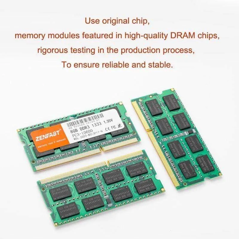 Laptop DDR3 DDR4 8 GB 4 GB 16 GB Laptop Ram 1333 1600 2400 2666 2133 MHz 204-poliger Sodimm-Notebook-Speicher
