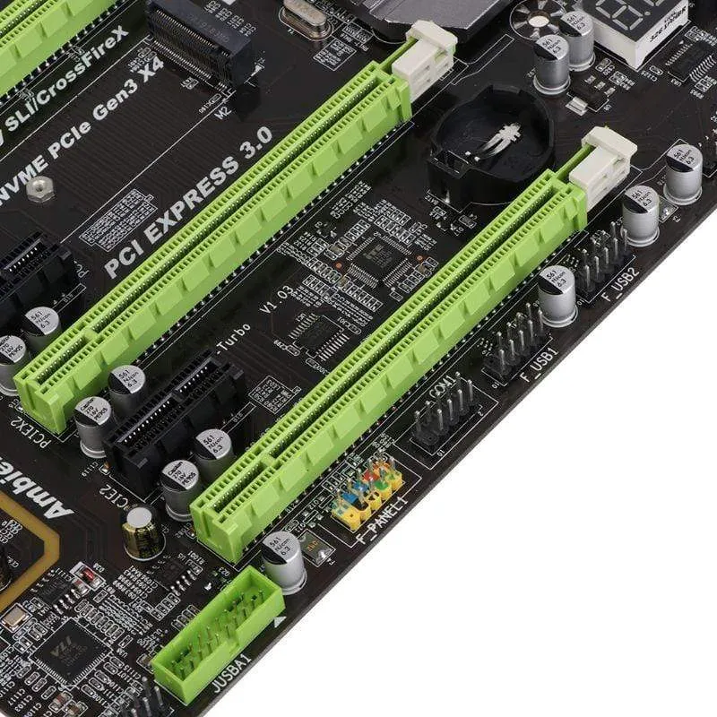 1pc X79 Turbo Moederbord LGA2011 ATX USB3.0 SATA3 PCI-E NVME M.2 SSD Ondersteuning REG ECC geheugen en Xeon E5 Prozessor Neueste
