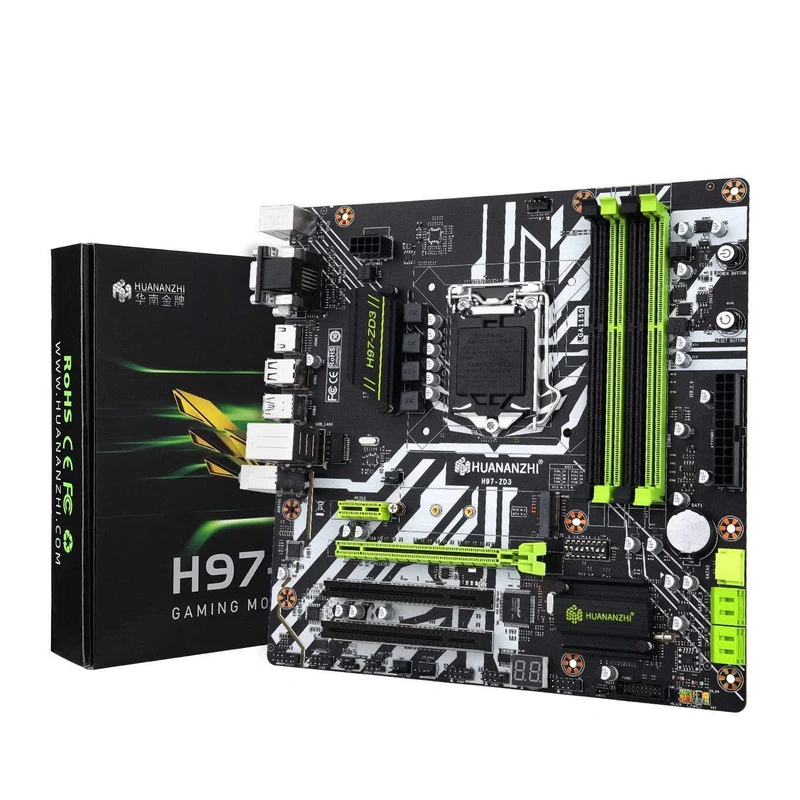 H97 ZD3 Motherboard Intel XEON LGA 1150 i3 i5 i7 All Series CPU DDR3 NON-ECC Speicher USB SATA VGA HDMI DVI NVME NGFF