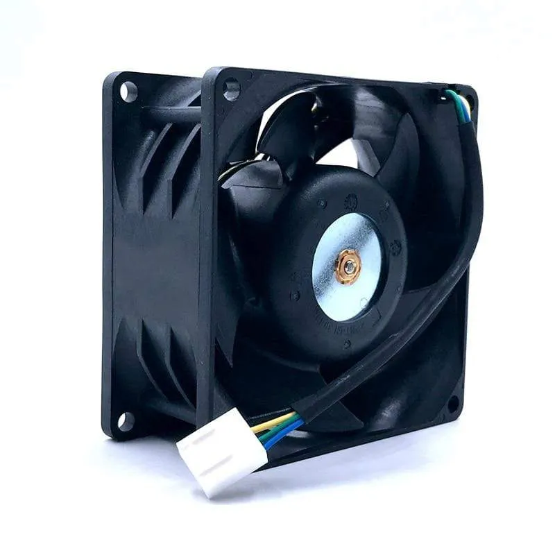 12-V-Kugellager-Lüfter 8038, neu für AVC DYTB0838B2U 2.1A 80X38mm 4-polige PWM, Hochgeschwindigkeits-CFM-Luftstrom, für Car Boost Miner