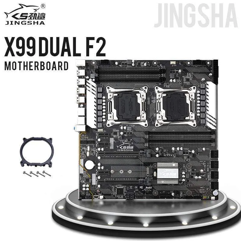 X99 Dual CPU Motherboard Intel Xeon LGA 2011-3 E5 V3 V4 CPU 8 DDR4 Steckplätze ECC REG M.2 NVME USB3.0 E-ATX Server Mainboard