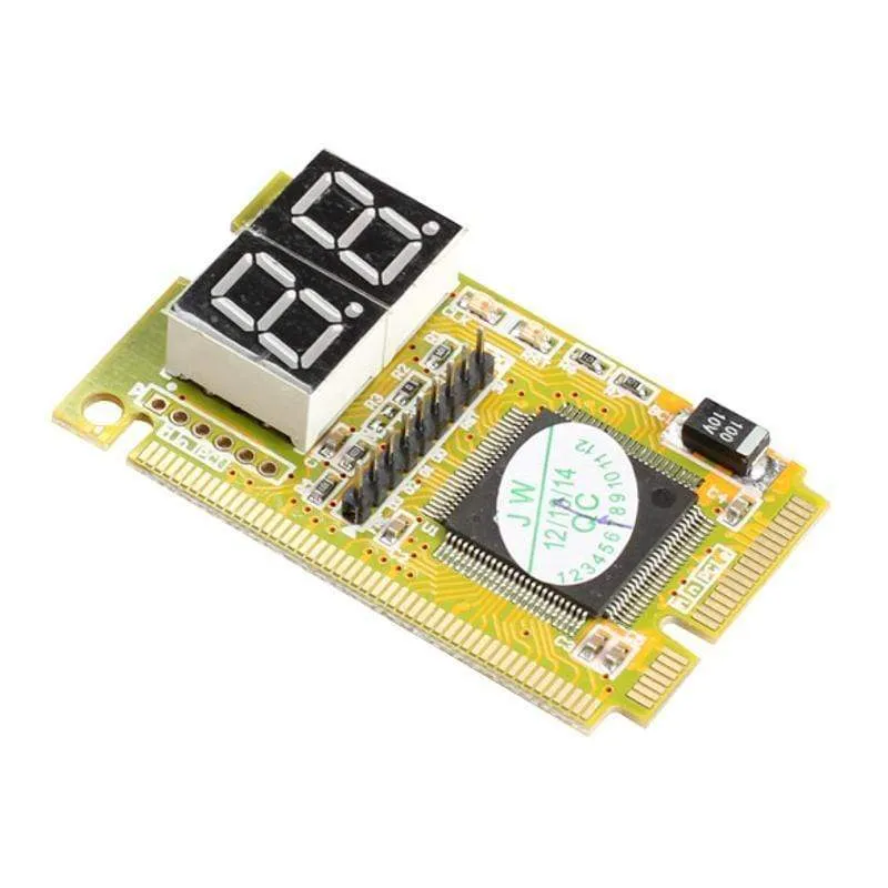 3 in 1 Mini-PCI PCI-E LPC PC-Analysatortester Notebook Combo Debug Card Diagnose Postkarte