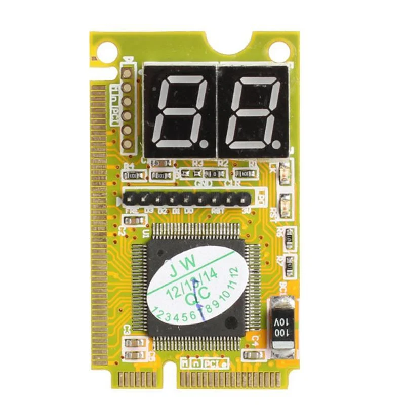 3 in 1 Mini-PCI PCI-E LPC PC-Analysatortester Notebook Combo Debug Card Diagnose Postkarte