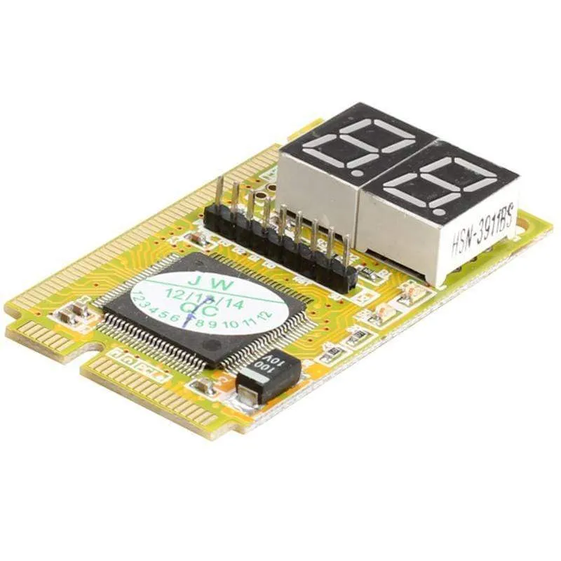 3 in 1 Mini-PCI PCI-E LPC PC-Analysatortester Notebook Combo Debug Card Diagnose Postkarte