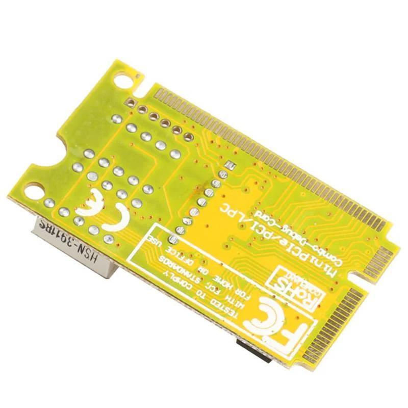 3 in 1 Mini-PCI PCI-E LPC PC-Analysatortester Notebook Combo Debug Card Diagnose Postkarte