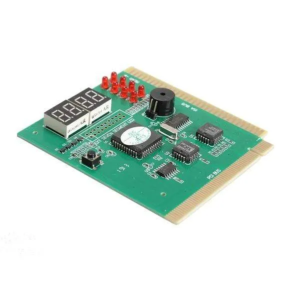 AK PCI & ISA Motherboard Tester Diagnoseanzeige 4-stelliger PC-Computer Motherboard Debug Post Card Analyzer