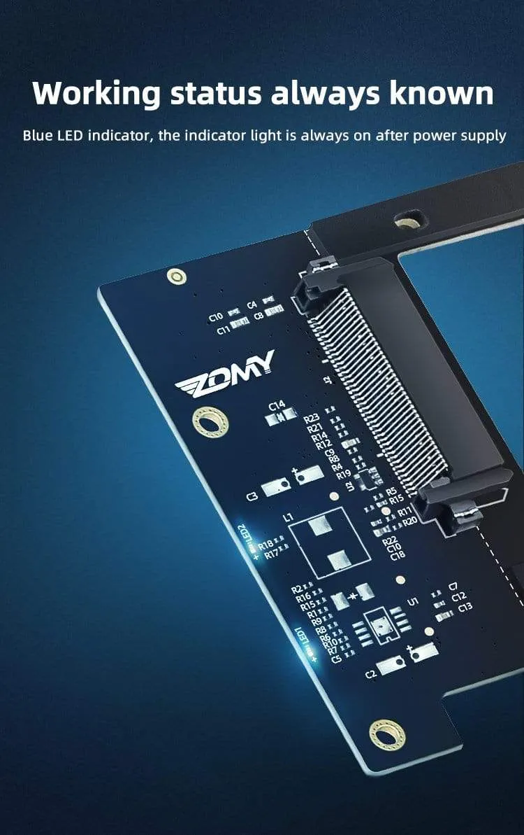 PCIE Riser U.2 zu PCI Express3.0 X4 Adapter Schnittstelle Gen3 PCI-Karte Computer Festplatte Computerkomponenten Erweiterung PCI-Karte