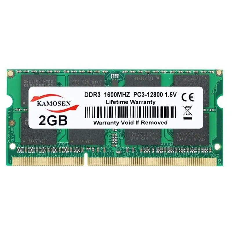 DDR3 RAM 1GB 2GB 4GB 8GB 8500MHz 1333MHz 1600MHz 1866MHz Notebook-Speicher 240-poliger nicht-ECC ungepufferter SODIMM