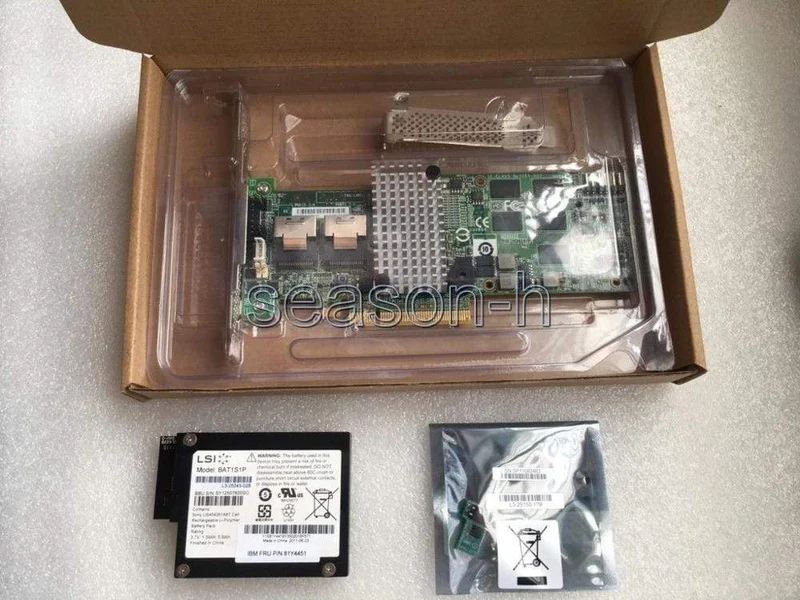 LSI00202+LSI00292+BBU08 Megaraid SAS 9260-8i+SSD 2.0 SSD-Schlüssel 512m RAID-Controller
