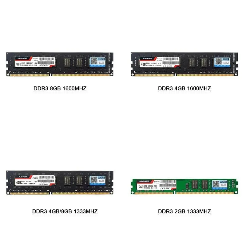 RAMS DDR3 8 GB 4 GB 1333 MHz 1600 MHz Neuer Dim Memoria Rams Desktop-Speicher