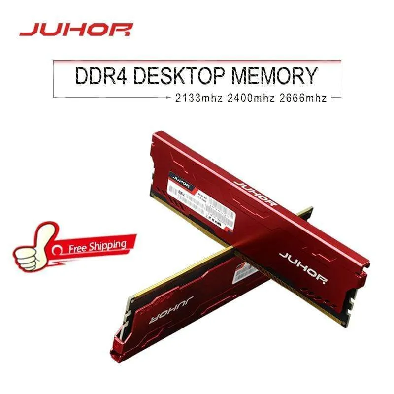 Memoria Ram DDR4 8 GB 16 GB 2133 MHz 2400 MHz 2666 MHz Neue DIMM-Desktop-Speicher-Rams mit Kühlkörper