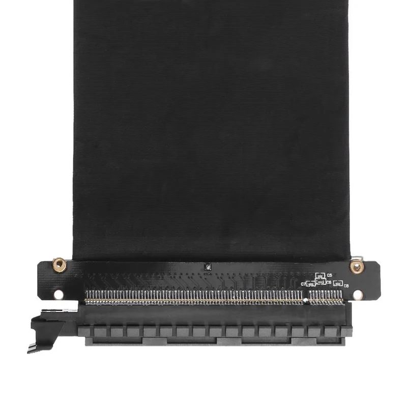 24 cm PCI Express High Speed ​​16x flexible Kabelkarte Verlängerungsport Adapter Riser Card Grafik Grafikkarte Verlängerungskabel für Chassi